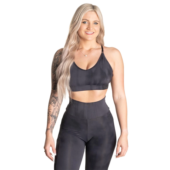 Better Bodies High Line Short Top Dark Grey Grunge L