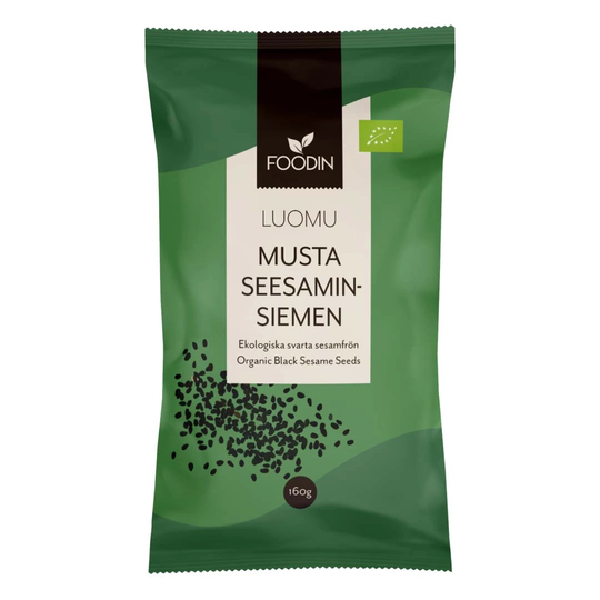 Foodin Organic Black Sesame Seed 160 G