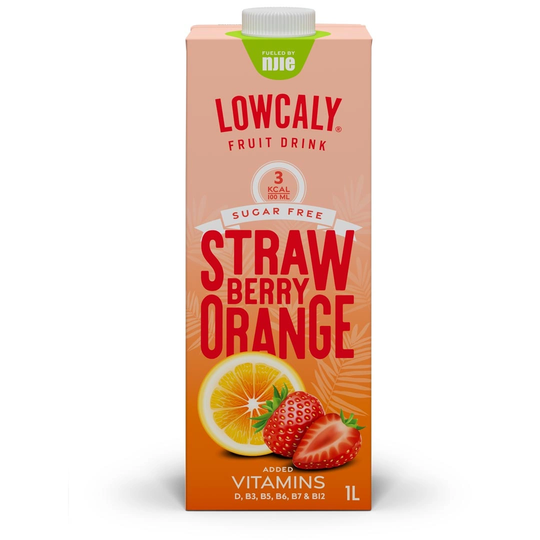 Njie Fruktdryck 1 L Strawberry Orange