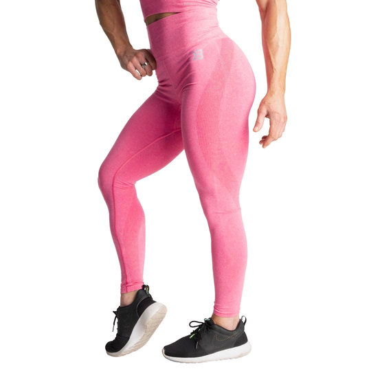 Better Bodies Rockaway Leggings Hot Pink Melange L