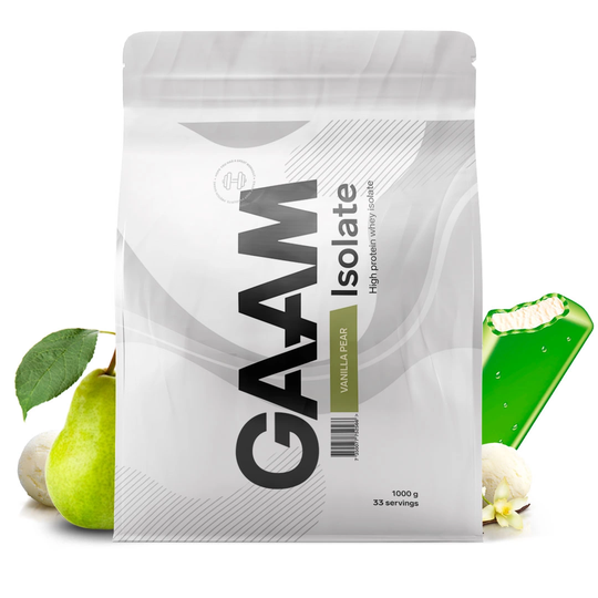 Gaam 100% Isolate Premium 1 Kg Vanilla Pear