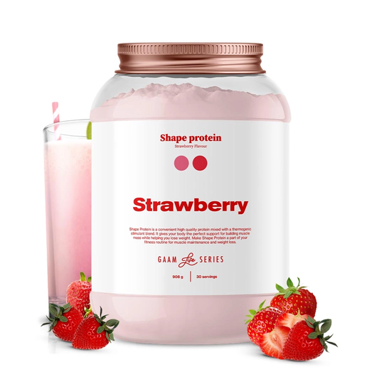 Gaam Shape Protein 908 G Strawberry