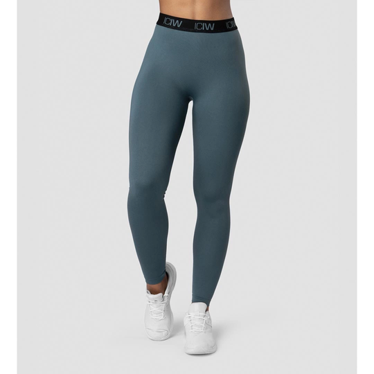 Icaniwill Define Logo Seamless Tights Jungle Green S