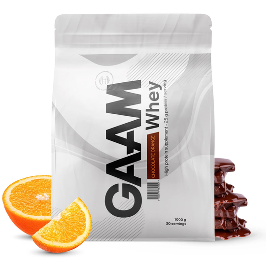 Gaam 100% Whey Premium 1 Kg Chocolate Orange