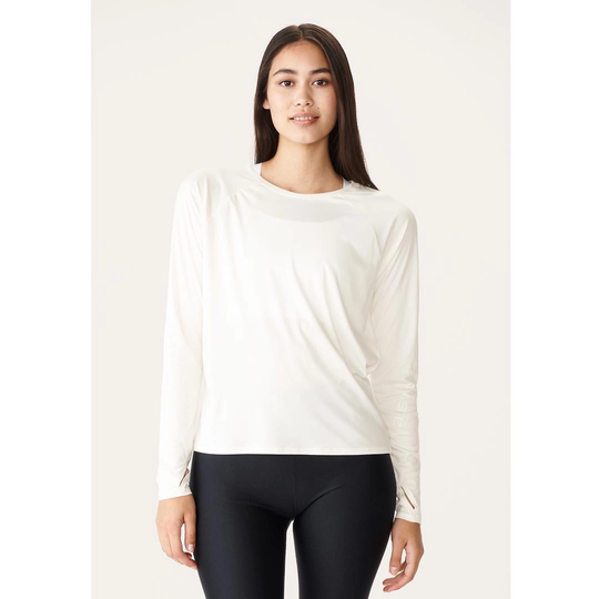 Röhnisch Active Logo Long Sleeve Vanilla Ice L
