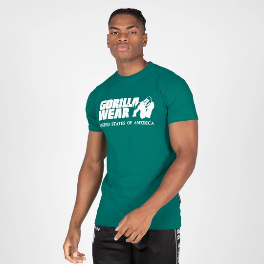 Gorilla Wear Classic T-shirt Teal Green Xl