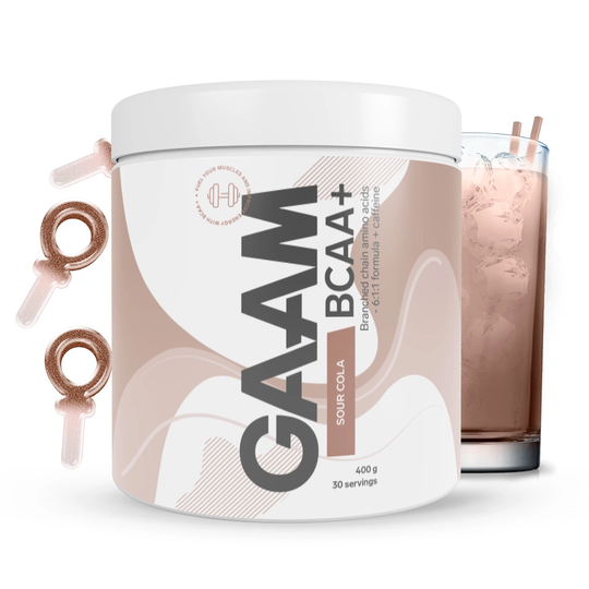 Gaam Bcaa + Caffeine 400 G
