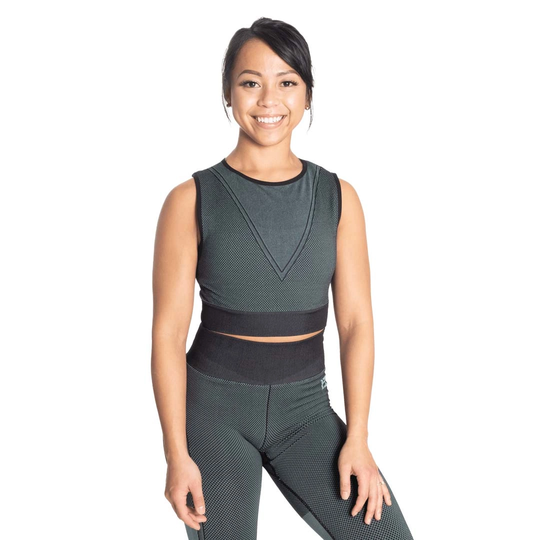 Better Bodies Roxy Seamless Top Teal Green Xl