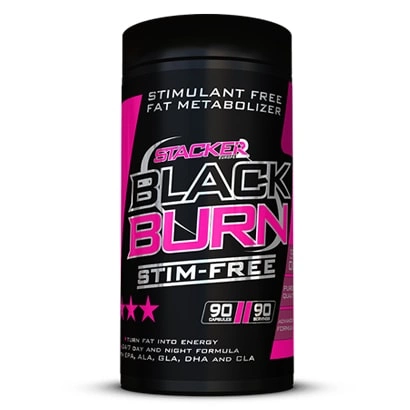 Stacker2 Black Burn Stim-free 90 Caps