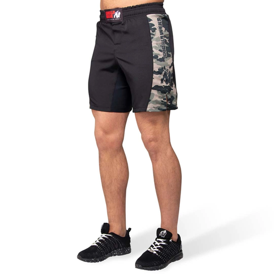 Gorilla Wear Kensington Mma Fightshorts Army Green Camo Xxl
