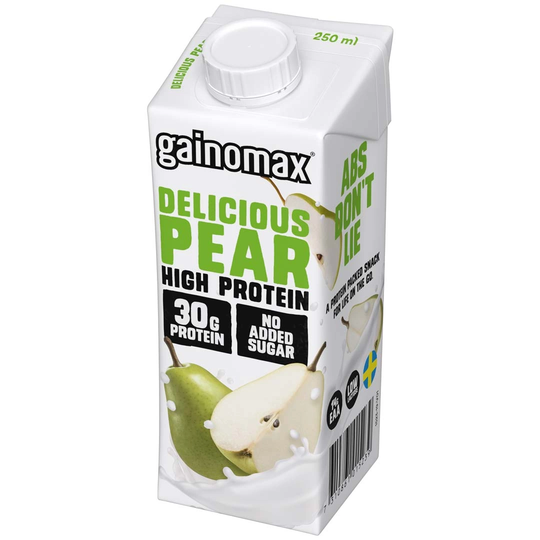 Gainomax High Protein Drink 250 Ml Delicious Pear
