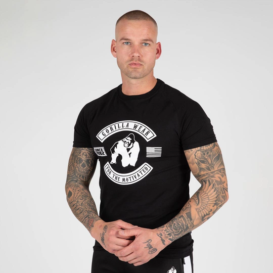 Gorilla Wear Tulsa T-shirt Black S