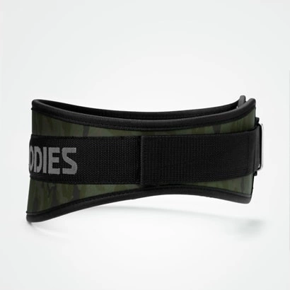Better Bodies Camo Gym Belt Dark Green Camo L