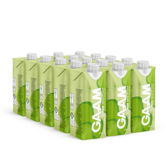 15 X Gaam Milkshake 250 Ml Vanilla Pear