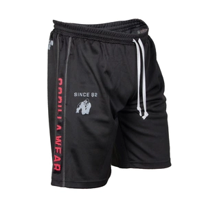 Gorilla Wear Functional Mesh Shorts Svart/röd S/m