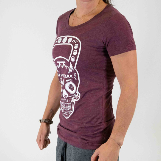 Kraftmark T-shirt triblend crew neck sake dark purple