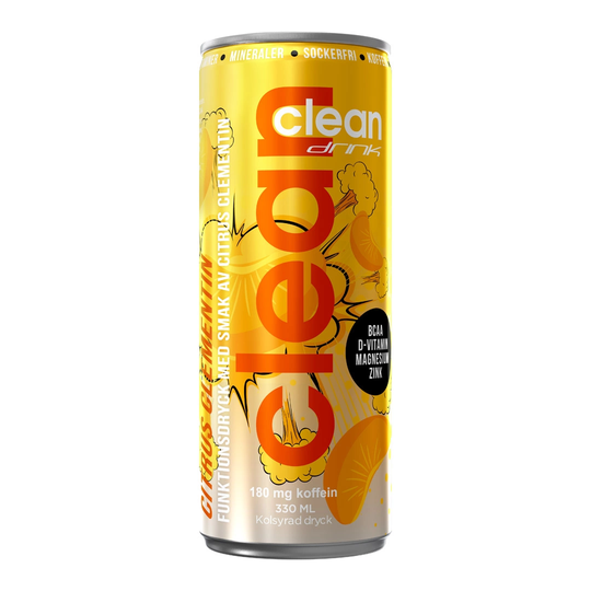 Clean Drink 330 Ml Sitrus-klementiini