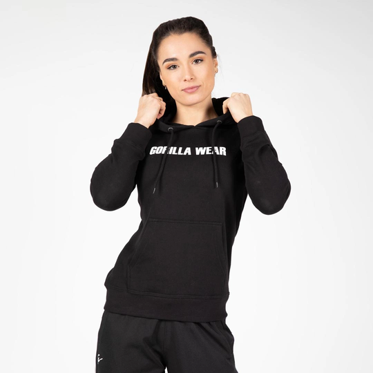 Gorilla Wear Charlotte Hoodie Black Xl