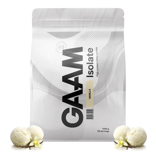 Gaam 100% Isolate Premium 1 Kg Vanilla