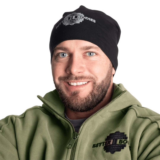 Better Bodies Jersey Beanie Black