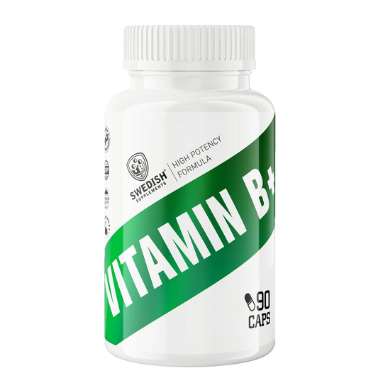 Swedish Supplements Vitamin B+ 90 Caps