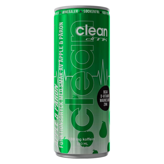 Clean Drink 330 Ml Omena & Päärynä