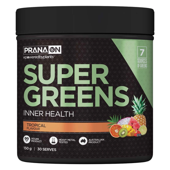 Pranaon Super Greens 150 G Tropical
