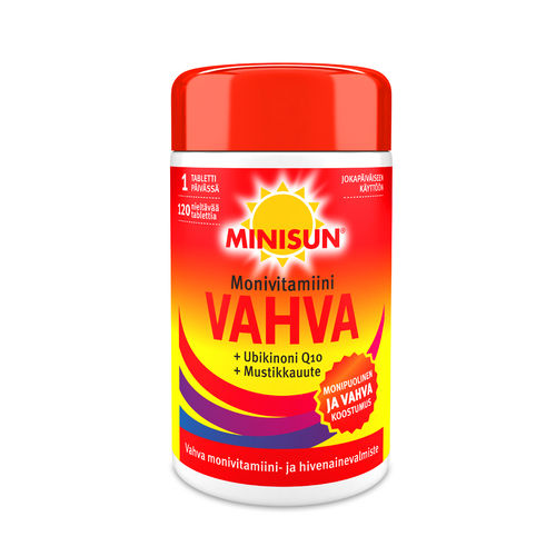 Minisun Vahva Monivitamiini 120 tablettia