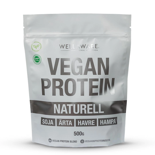 Wellaware Vegan Protein Blend 500 G Naturell