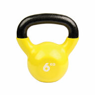 Fitness Mad Kettle Bell -kahvakuula 6kg (keltainen)