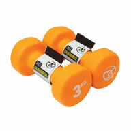 Fitness Mad -käsipainot 3 kg (neopreeni)