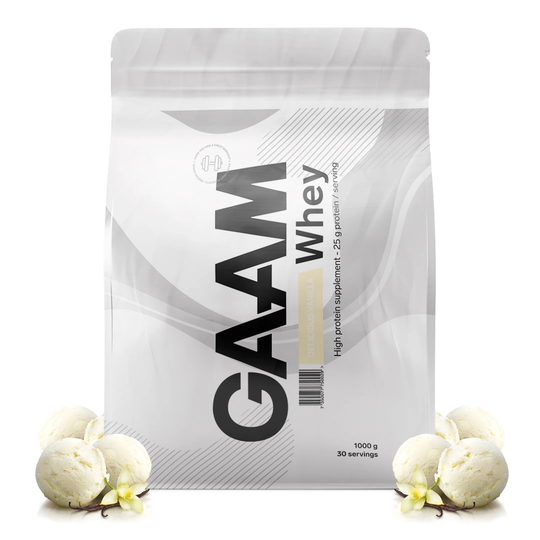 Gaam 100% Whey Premium 1 Kg Delicious Vanilla