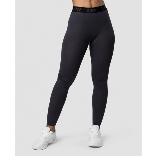 Icaniwill Define Logo Seamless Tights Black L