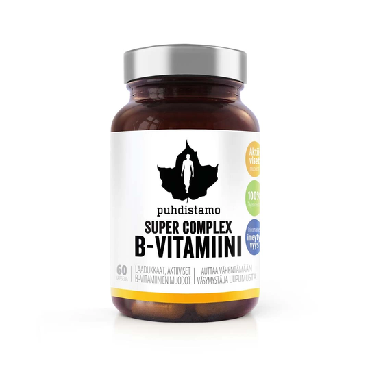 Puhdistamo Super Complex B-vitamiini 60 Kaps