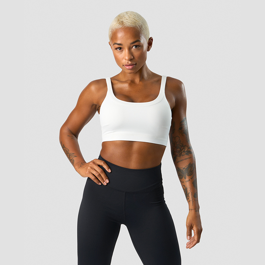 Nimble Sports Bra, White