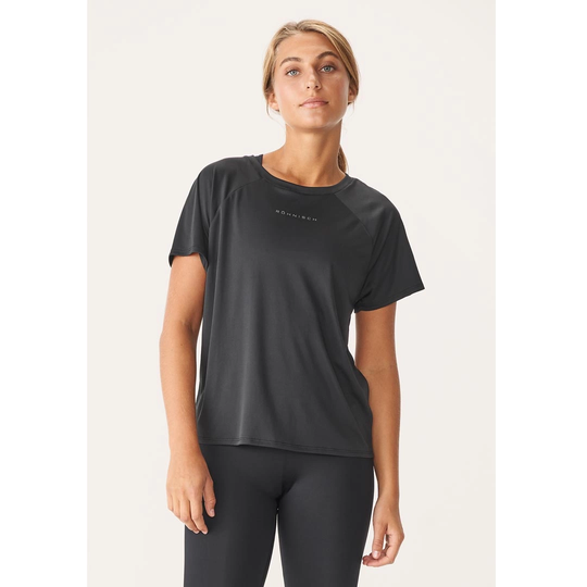 Röhnisch Active Logo Tee Black Xs