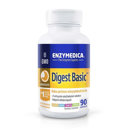 Puhdistamo Enzymedia Digest Basic 90 Kaps