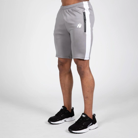 Gorilla Wear Benton Track Shorts Grey Xl