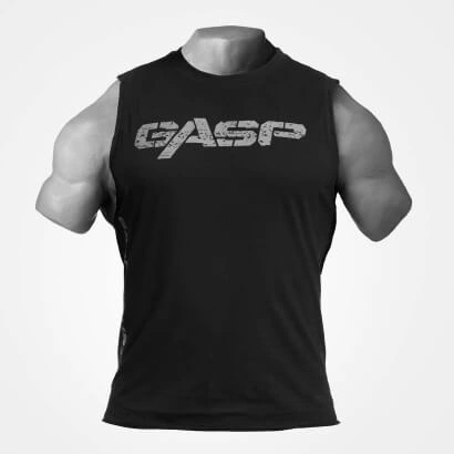 Gasp Vintage Tank Black S