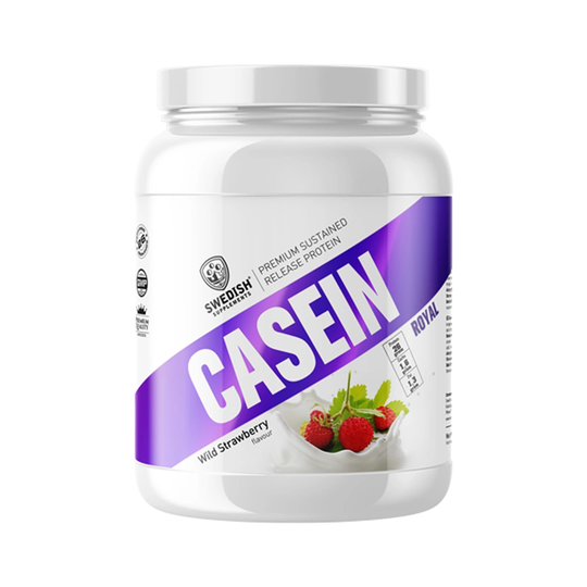 Swedish Supplements Slow Casein 900 G Wild Strawberry Cream