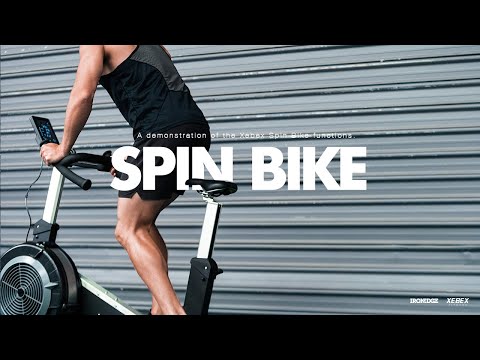 XEBEX® AirPlus Bike ilma- ja magneettivastus kuntopyörä