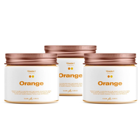 3 X Gaam Vitamin C 250 G
