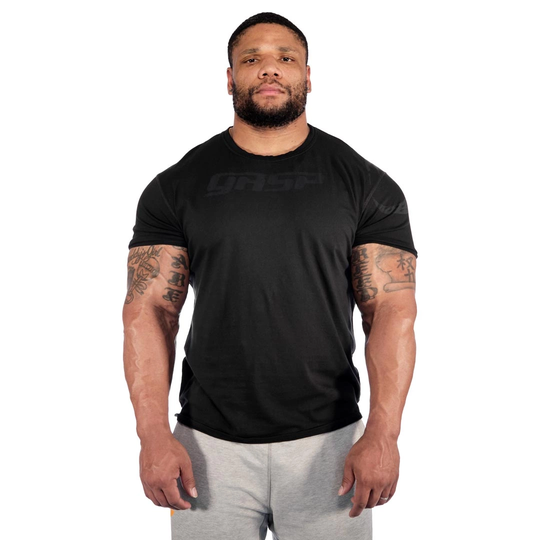Gasp Tee Washed Black Xxl