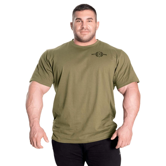 Better Bodies Manhattan Tee Washed Green Xl