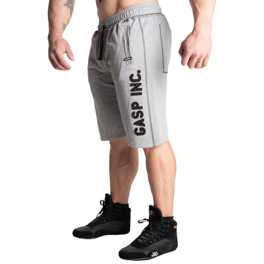 Gasp Division Sweatshorts Light Grey Melange S