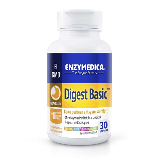 Puhdistamo Enzymedia Digest Basic 30 Kaps