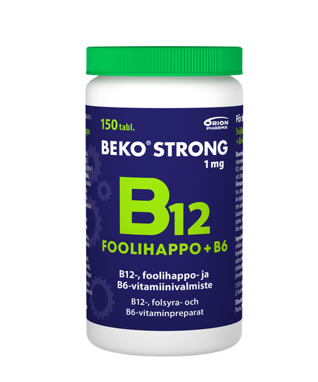 Beko Strong B12-vitamiini +Foolihappo+B6 150 tabl
