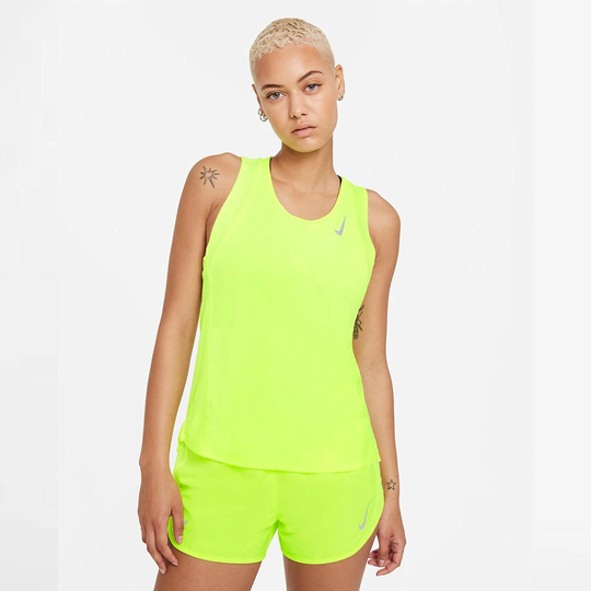 Nike Dri-fit Race Singlet Yellow