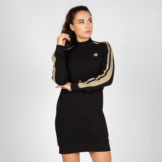 Gorilla Wear Isabella Sweatshirt Dress Black S